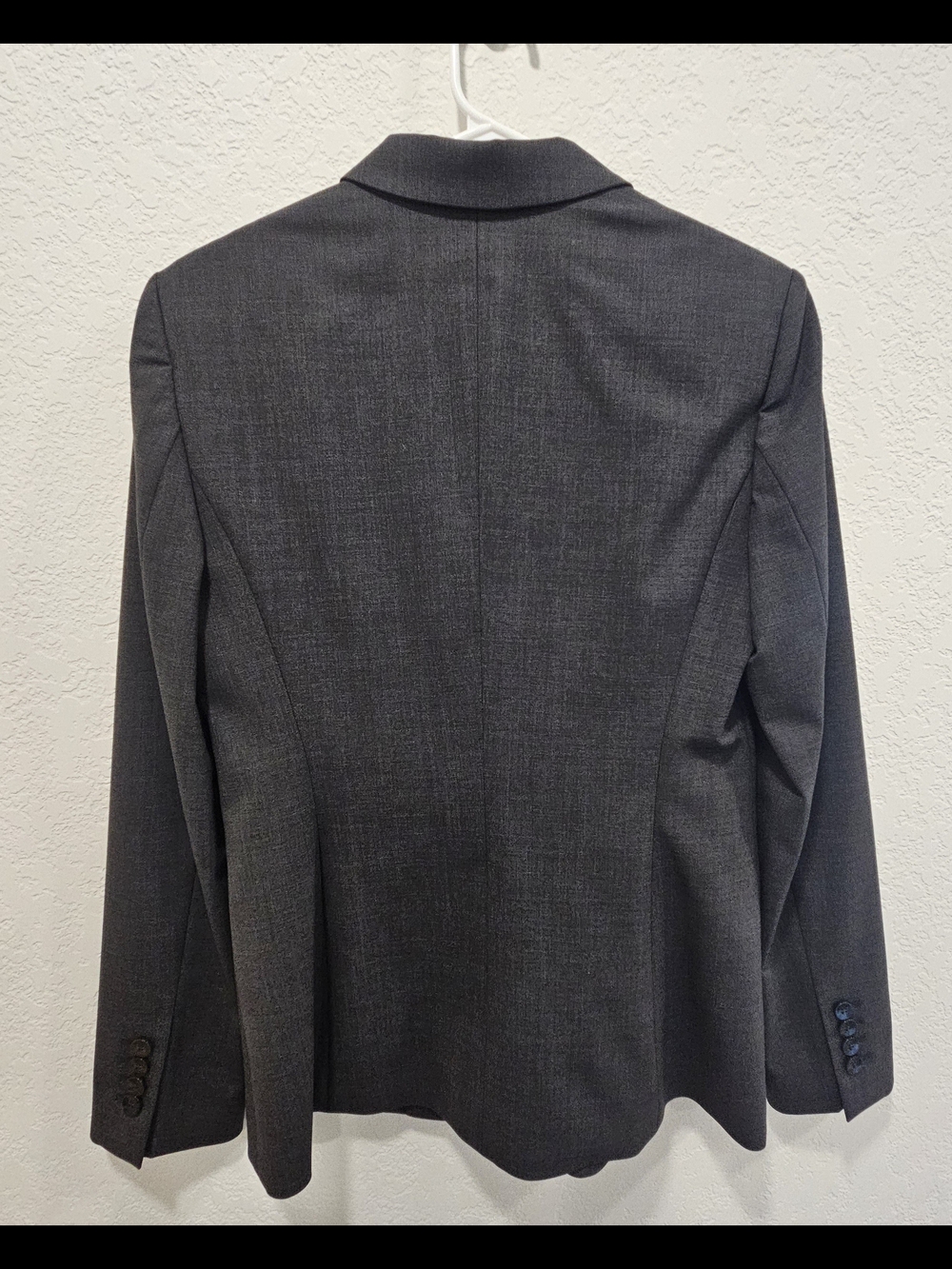 Boss Gray Single-Button Women's Blazer - Picture 6 of 11
